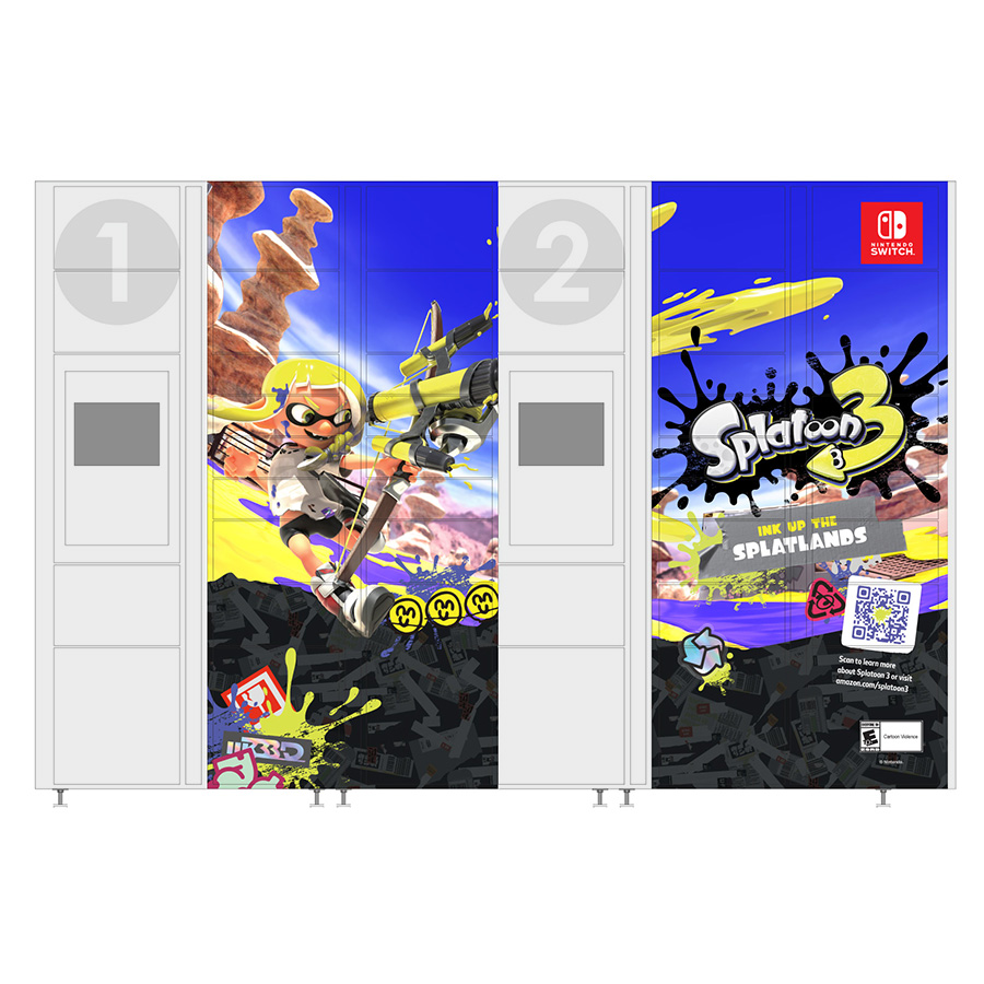 Nintendo's Splatoon 3 Video Game on Amazon Lockers-Rath Ros
